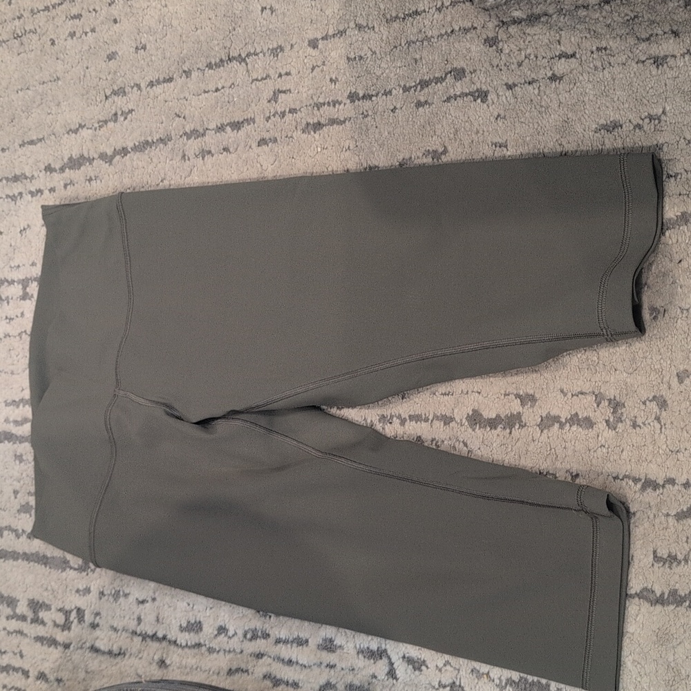 Lululemon Wunder Under Hi-Rise 1/2 Tight *17" Sage - Picture 9 of 9